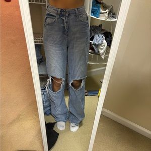 Fashion nova baggy jeans